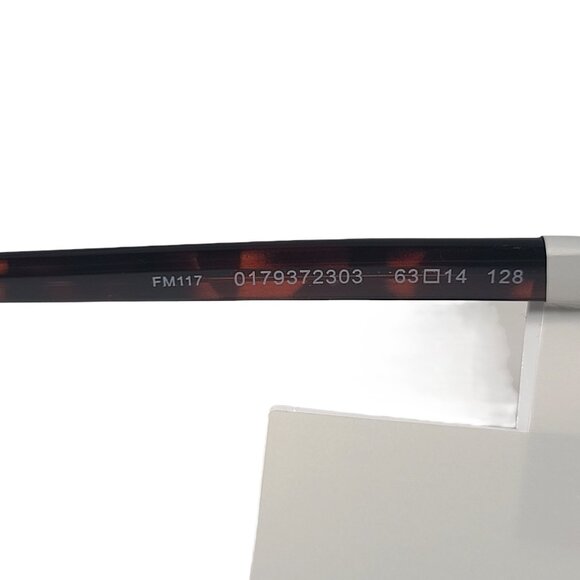 Fossil Aviator Sunglasses Brown Frame Brown Lens UV 63-14-128 FM117 Unisex - Picture 4 of 9